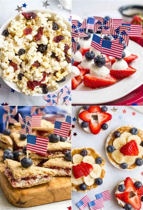 It's a fun way to serve a cupcake that everyone will love. Easy red, white and blue July 4th appetizers - Family Food on the Table