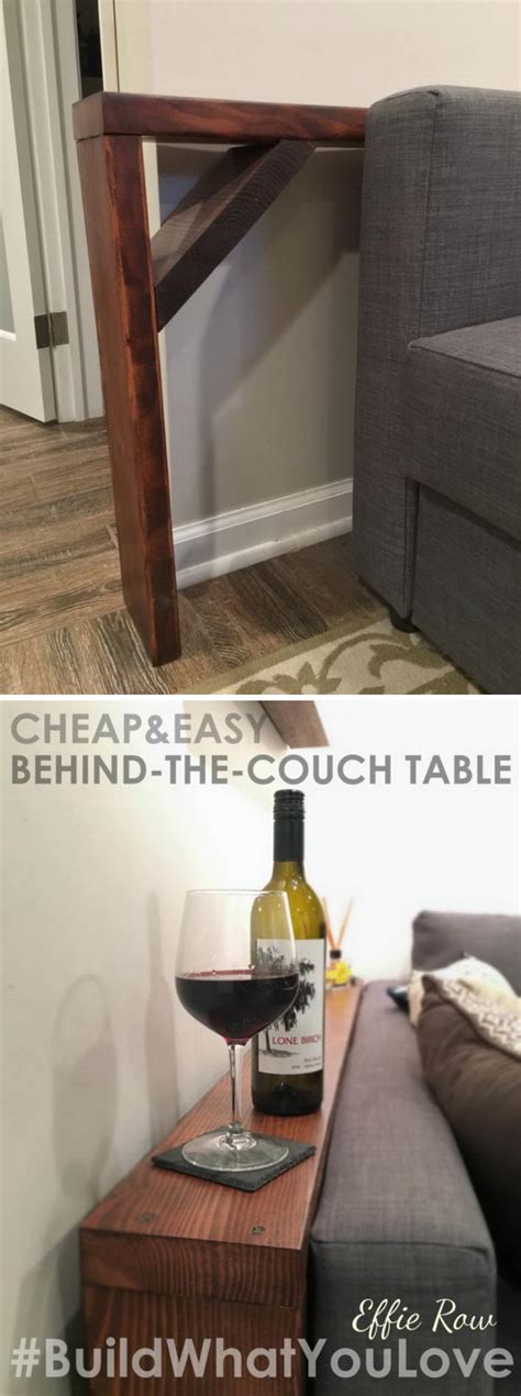 A few things on diy sofa bed in modern sofas, the cushion of the sofa is usually made of foams while the cover or the upholstery is composed of either fabric or leather. 20+ Easy DIY Console Table and Sofa Table Ideas - Hative
