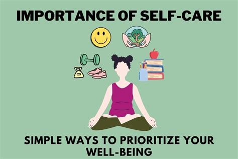 Importance Of Self Care Ways To Prioritize Your Well Being