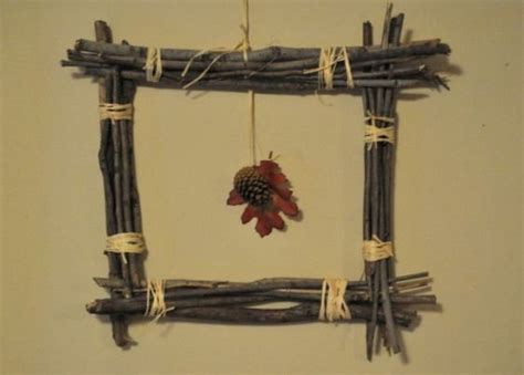 Crafts With Twigs And Branches Kidswoodcrafts Twig Art Crafts Wood