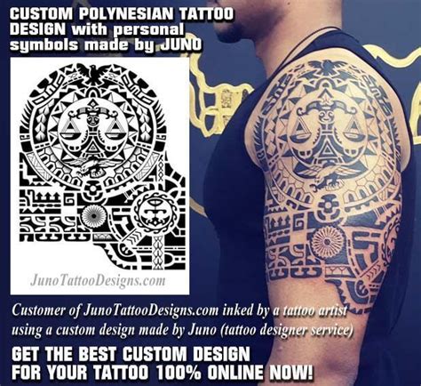 Polynesian Tattoo Symbols Meaning Arm By Junotattoodesigns Samoan