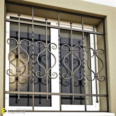 elegant window grill designs ideas for homes engineering discoveries