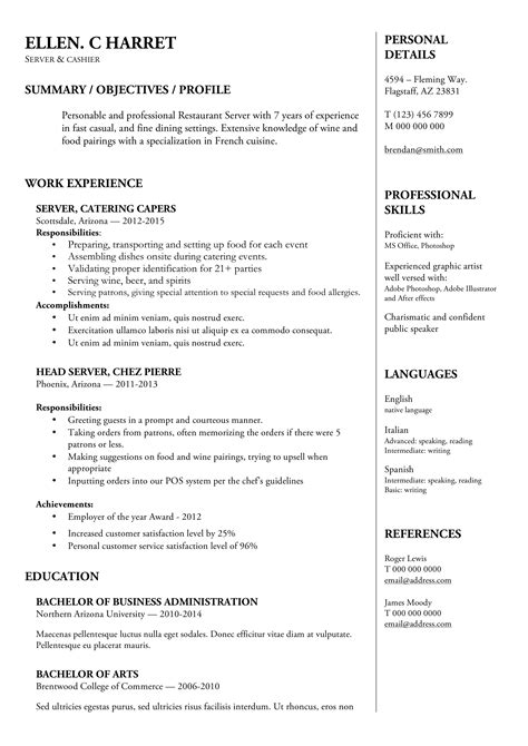 Resume Formats Chronological Functional And Combo 2023