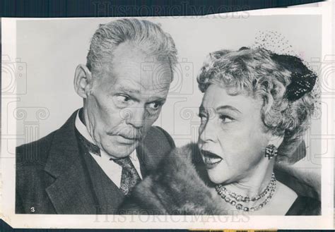 1960 Actors Lurene Tuttle Henry Hull Press Photo Historic Images