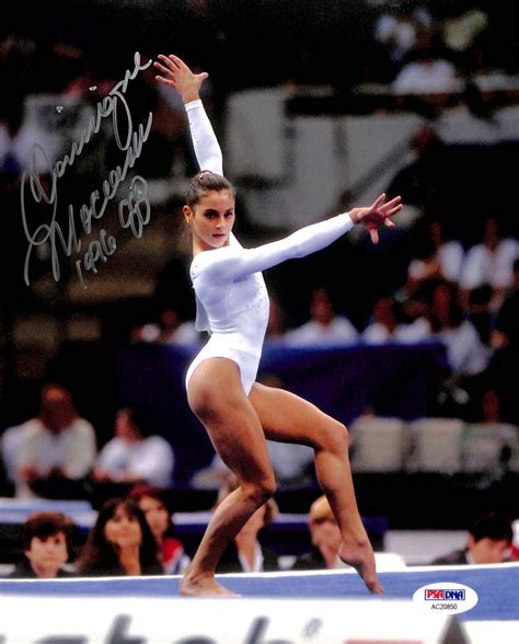 After biles dropped out of the tokyo olympics' team . Dominique Moceanu | PSA AutographFacts™