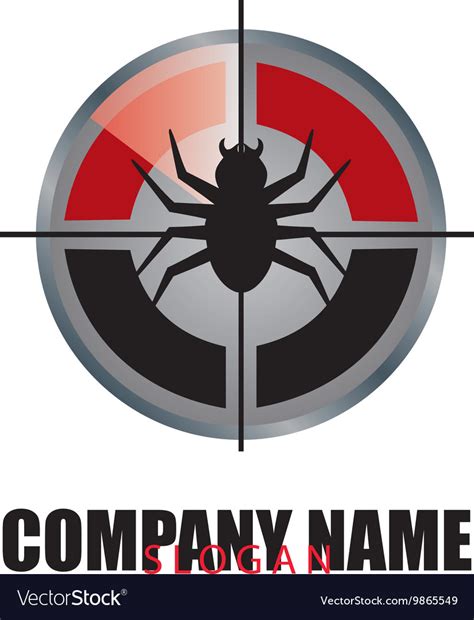 Vector artwork of pest control company with a person carrying a fogging. Pest control logo Royalty Free Vector Image - VectorStock