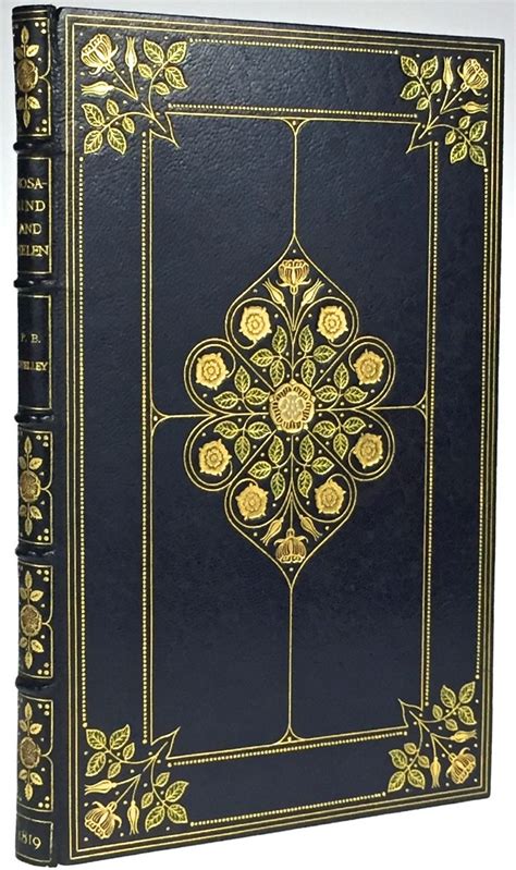 A Binding By Sangorski And Sutcliffe For Shelleys Rosalind And Helen