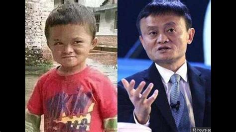 100 Look Like Jack Ma Mini Versionjack Ma 小孩撞臉馬雲，太像了！ Youtube