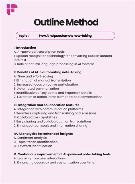 7 Easy Types Of Note Taking Methods For Learners