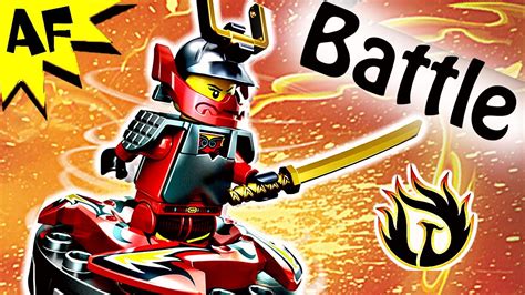 Samurai X Vs Snappa Spinjitzu Spinner Battle Lego Ninjago Stop Motion