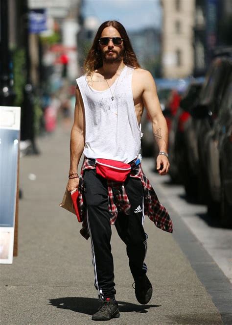 Jared Leto Brings Back The Fanny Pack—see How He Rocked The Accessory Here