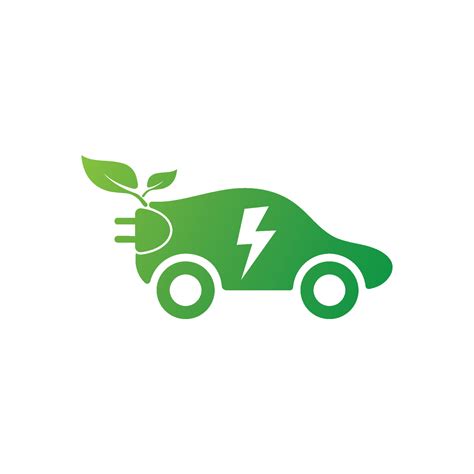 Eco Car And Electric Green Car Technology Icon Logo Vector 8348920