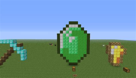 Emerald Minecraft Pixel Art