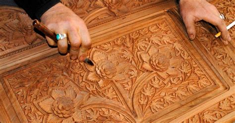 Kashmiri Walnut Wood Carving Sahapedia