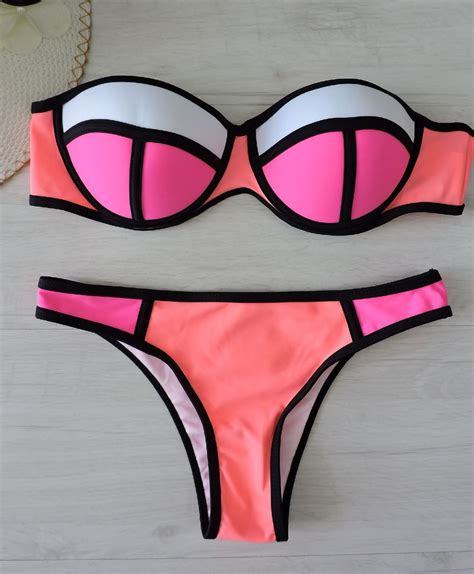 Biquini Rosa Neon Moda Praia Feminina La Bamba Nunca Usado 50537029