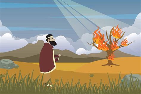 Moses And The Burning Bush Questions And Answers