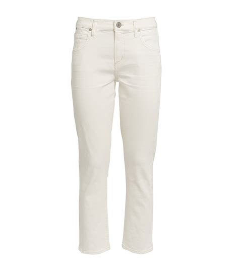 Citizens Of Humanity Elsa Mid Rise Cropped Jeans Harrods Us