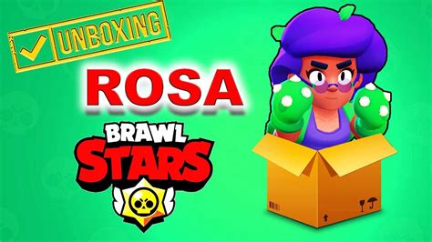 New Brawler Rosa Gameplay And Review Plant Power Youtube