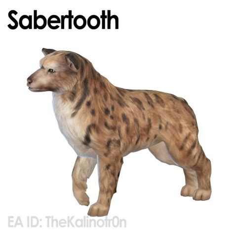 Bobcat Sabertooth Lynx And Sloth At Kalino Sims 4 Updates