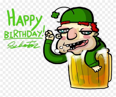 Nov Irish Leprechaun Happy Birthday Free Transparent Png Clipart