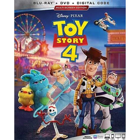 Toy Story 4 Blu Ray Dvd