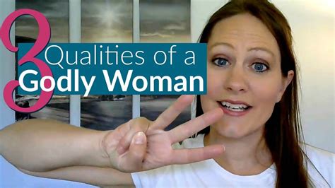 How To Be A Godly Woman Characteristics You Must Have Youtube