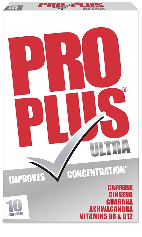 Buy Pro Plus Ultra Caffeine Ginseng Guarana Ashwagandha And S B6