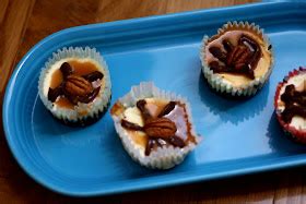 The Sweets Life Mini Turtle Cheesecakes