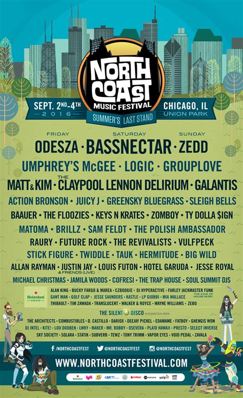 Mobile friendly, interactive maps, secure checkout CONTEST Win Tickets to North Coast Music Festival ft ...
