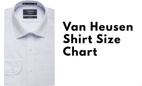 Mens Shirt Sizes Chart