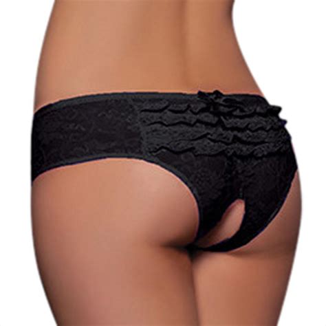 Sexy Crotchless Knickers Panties Pants Thong G String Sexy Underwear Plus Size Ebay