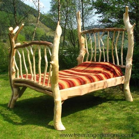 Rustic Four Poster Bed Stunning Handmade Wooden Bed Frame Made In Uk