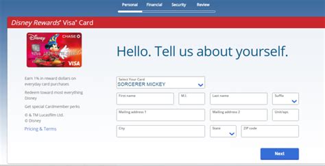 Be sure to use your disney visa debit card to pay for your purchase to. Disney Credit Card Application - CreditCardMenu.com