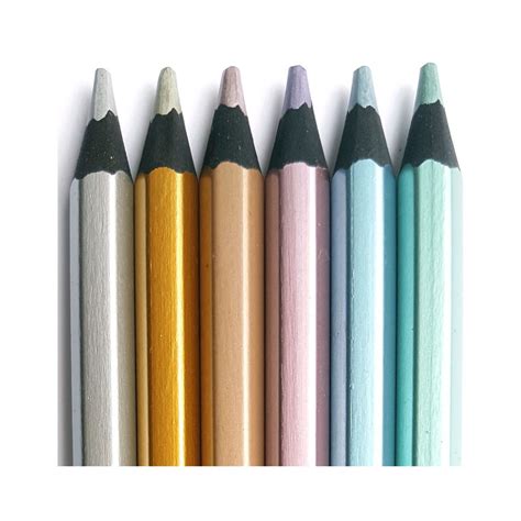 Jumbo Blackwood Metallic Pencils 6 Pk London Stationery Ltd