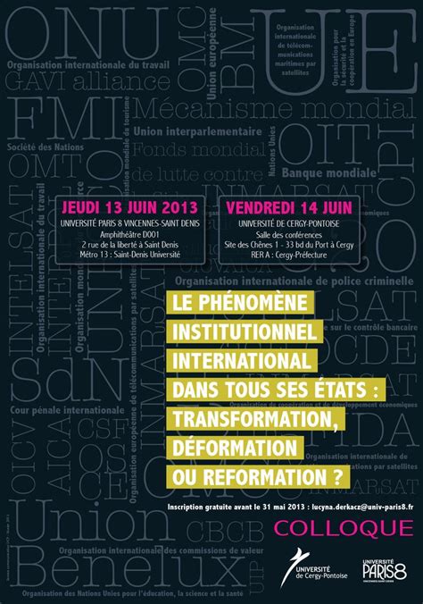 The periodic table game available on this page is for entertainment purposes only, and should not be used to grade students on their knowledge of chemical elements. Affiche colloque, 40 x 60 cm, juin 2013 | Graphic design ...