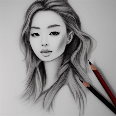 Lady Pencil Art · Creative Fabrica