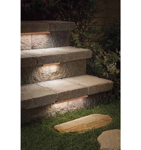 Landscape Lighting Kichler Bronze 6 Led Hardscape Deck Step And Bench
