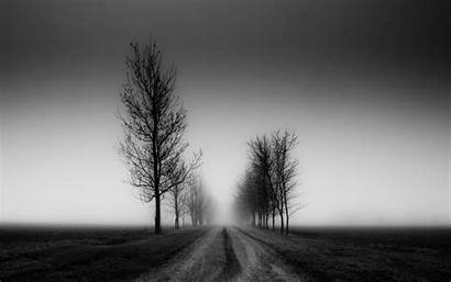 Landscape Dark Grey Road