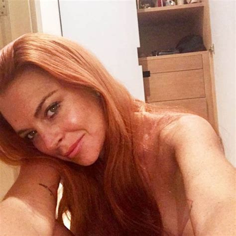 Lindsay Lohans Naked Boobs