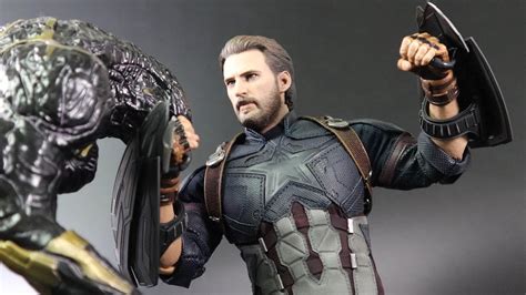 [unboxing]hot Toys Avengers Infinity War Captain America 1 6th Scale Collectible Figure Youtube