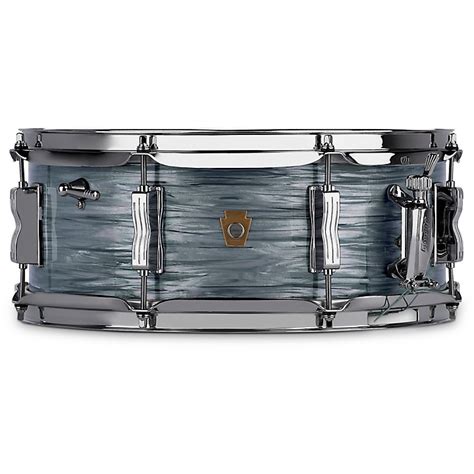 Ludwig Jazz Fest Snare Drum 14 X 55 In Vintage Blue Oyster Pearl