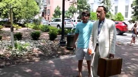 Check spelling or type a new query. Forrest Gump Returns to Chippewa Square Savannah - YouTube