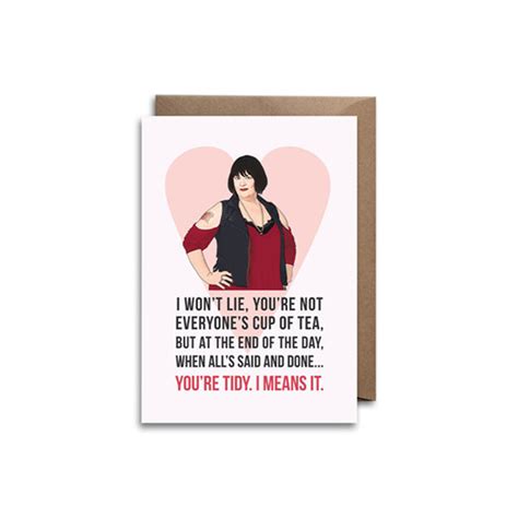 Nessa Gavin And Stacey Card Print Culture