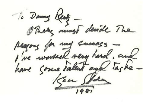 Isaac Stern Handwritten Letter Famed Violinist 1866928865