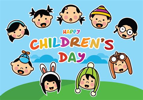 Happy Childrens Day 126461 Vector Art At Vecteezy