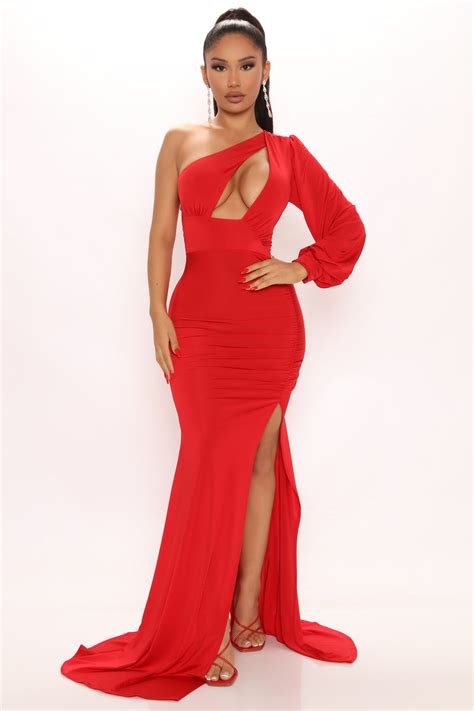 Movie Premier Maxi Dress Red Fashion Nova Dresses Fashion Nova