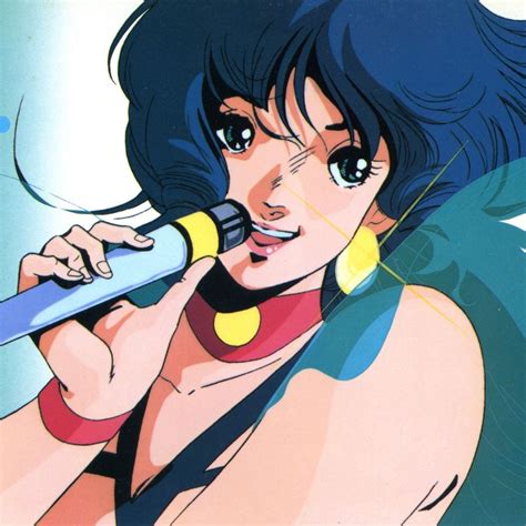 Macross Lynn Minmay Official Art Anime Robotech Macross Lynn Minmay