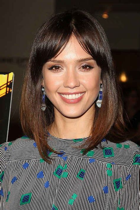 These Celebs Prove That Bangs Can Change Your Entire Face Babe Jessica Alba Jessica Alba