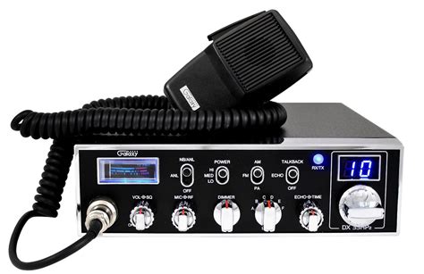 Galaxy Dx 33hp2 Amfmpa Black 10 Meter Amateur Mobile Radios