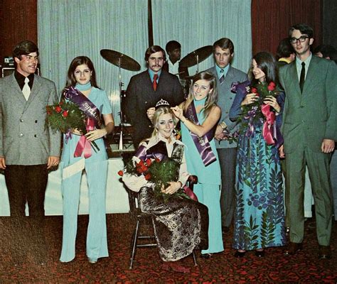 seventies prom queen flashbak